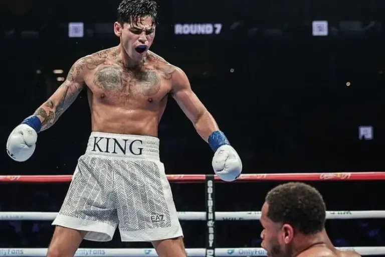 Ryan Garcia and Gervonta Davis.