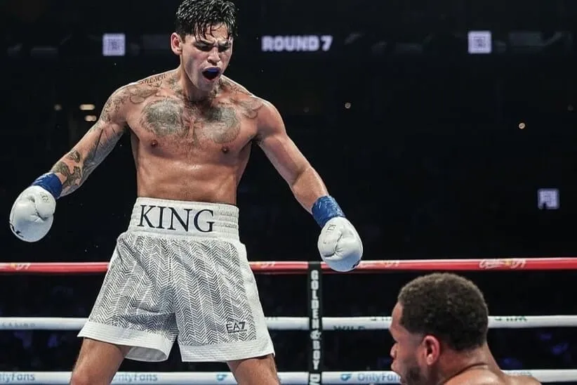 Ryan Garcia and Gervonta Davis.