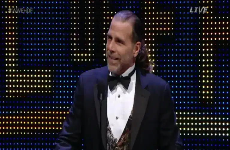Shawn Michaels At WWE Hall Of Fame 2015 Inducting Kevin Nash