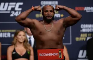 Cormier during weigh ins for UFC 241.