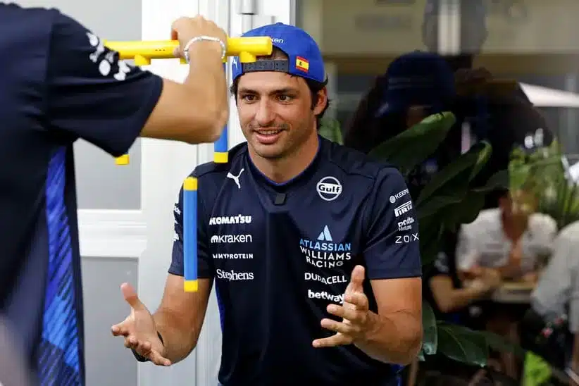 Williams F1 Driver Carlos Sainz