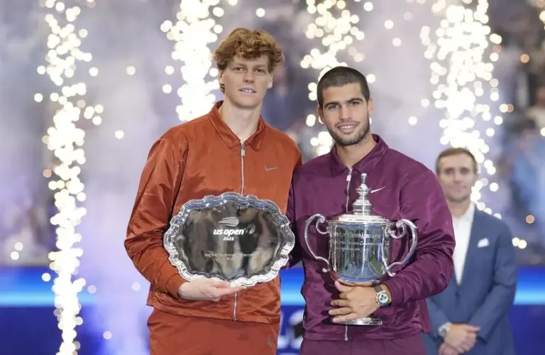 Jannik Sinner and Carlos Alcaraz