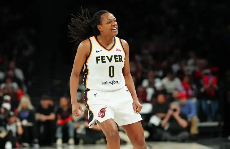 Kelsey Mitchell during a game last season.