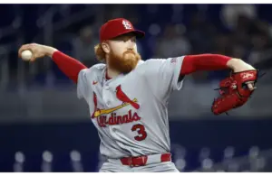 Dustin May throwing a fireball in Miami