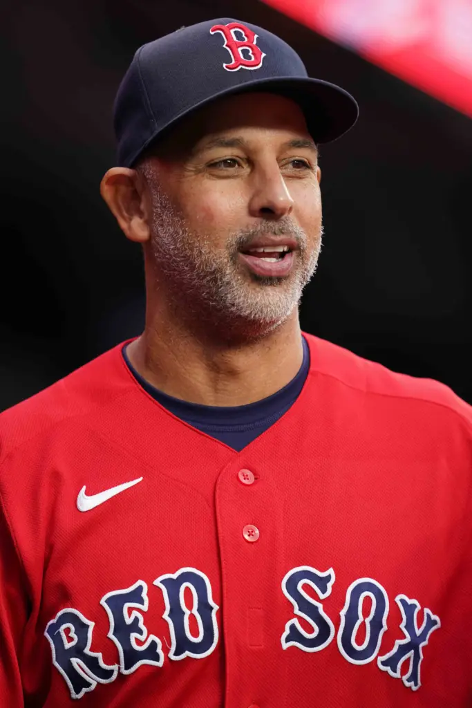 Boston Red Sox manager Alex Cora