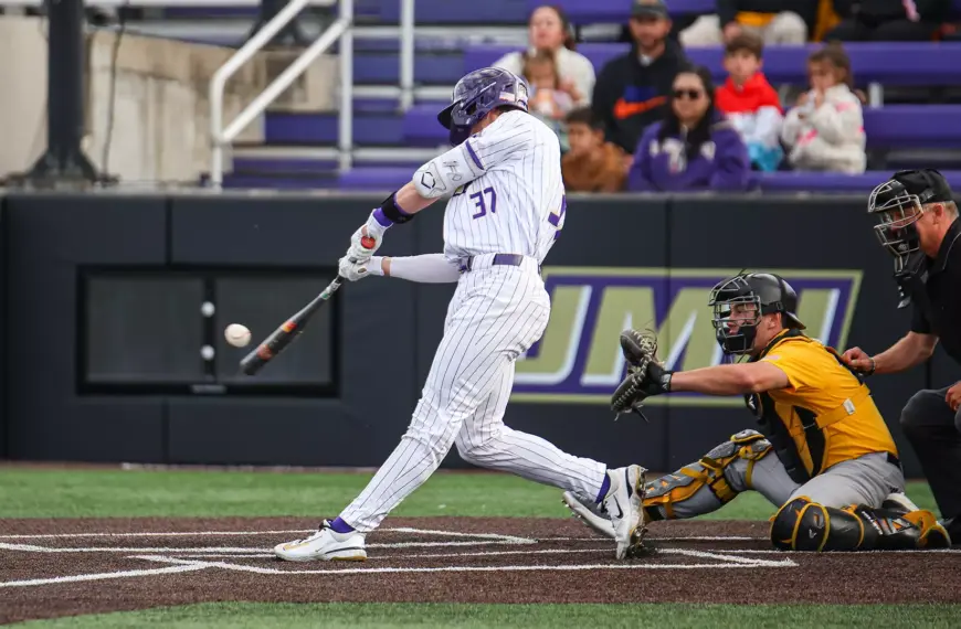 Ike Schmidly batting for James Madison