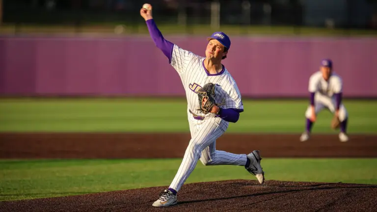 James Madison pitching