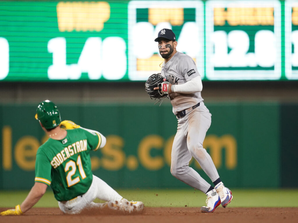 Yankees and Athletics square off.