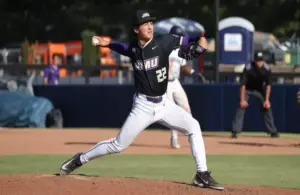 James Madison Pitcher Trey Campos