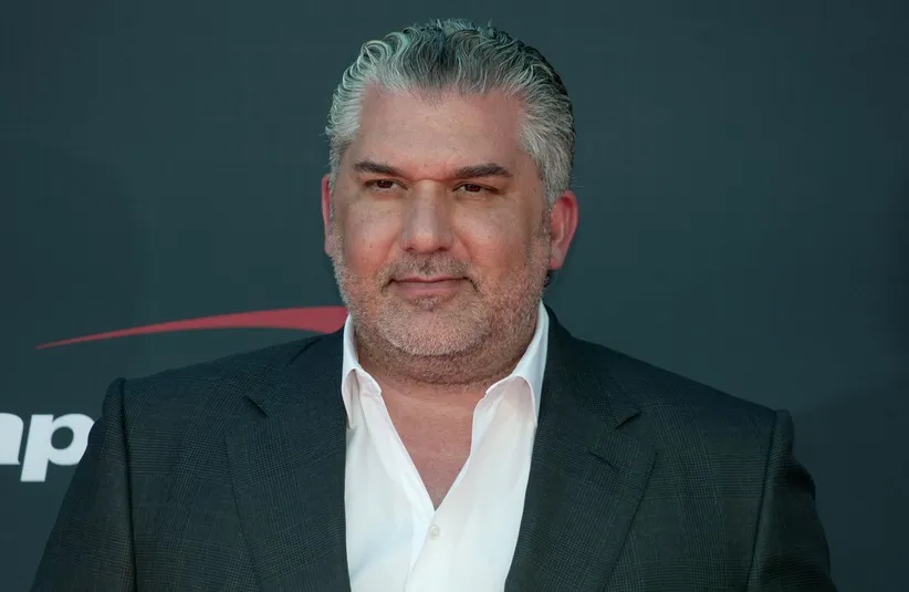 WWE ceo Nick Khan arrives on the red carpet before the 2023 ESPYS.