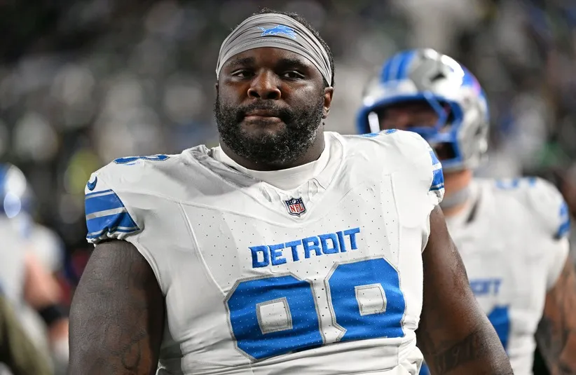 Detroit Lions defensive tackle DJ Reader (98) against the Philadelphia Eagles.