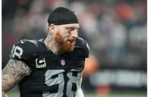 Rams potential target Maxx Crosby walking on the field
