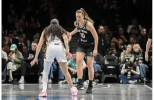 Sabrina Ionescu in Preseason vs Fever