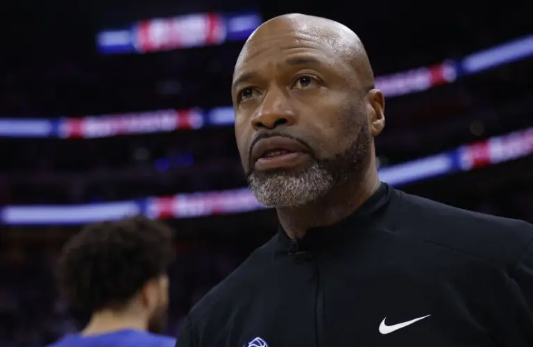 Magic head coach Jamahl Mosley during their NBA Playoff series.