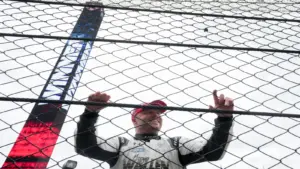 Meyer Shank Racing with Curb Agajanian driver Felix Rosenqvist (60) celebrates.