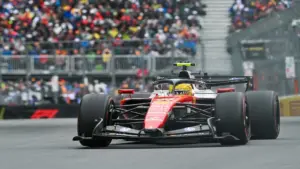 Ferrari driver Lewis Hamilton (44) during the Lenovo Grand Prix Du Canada.