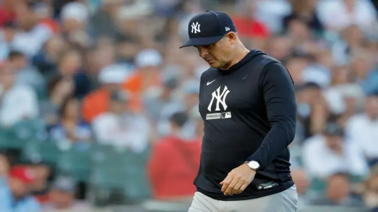 Yankees Manager Aaron Boone
