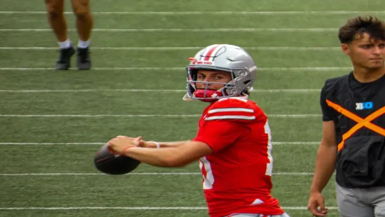 Ohio State quarterback Julian Sayin.