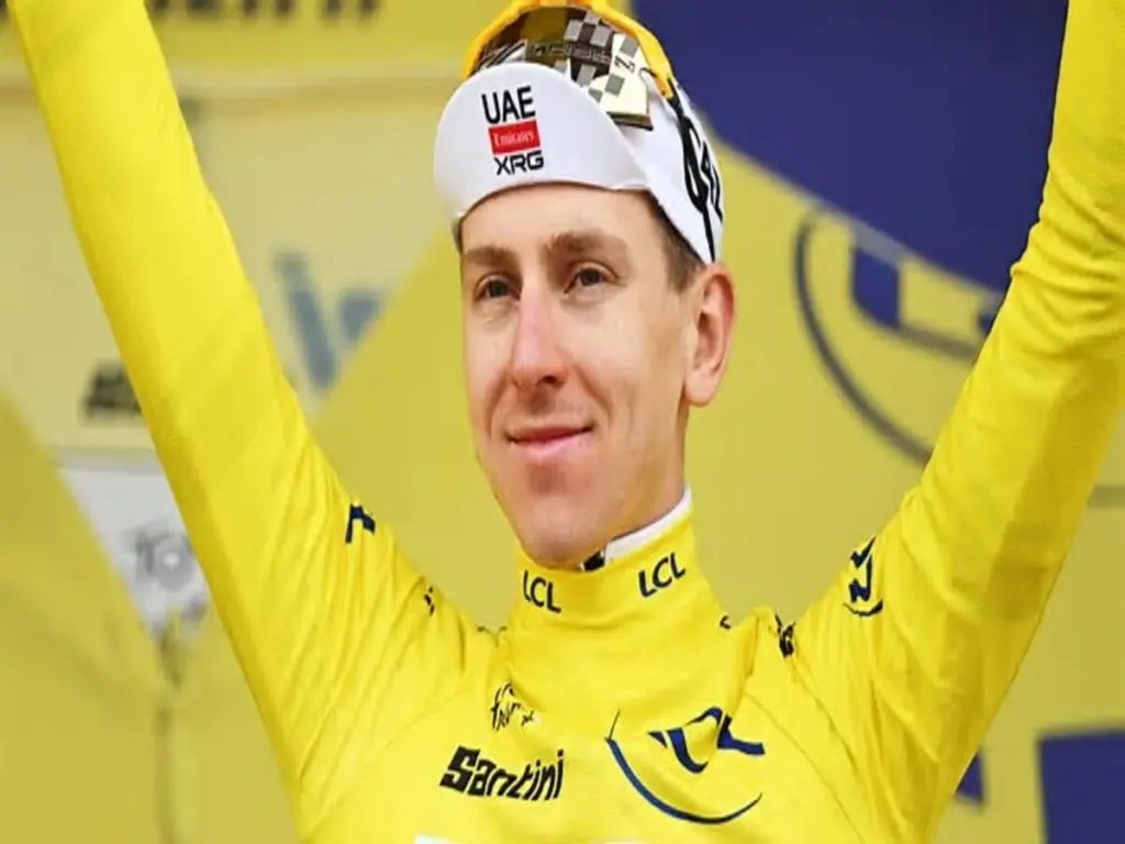 Pogacar wins the Tour de France. Credit: NBC Sports.