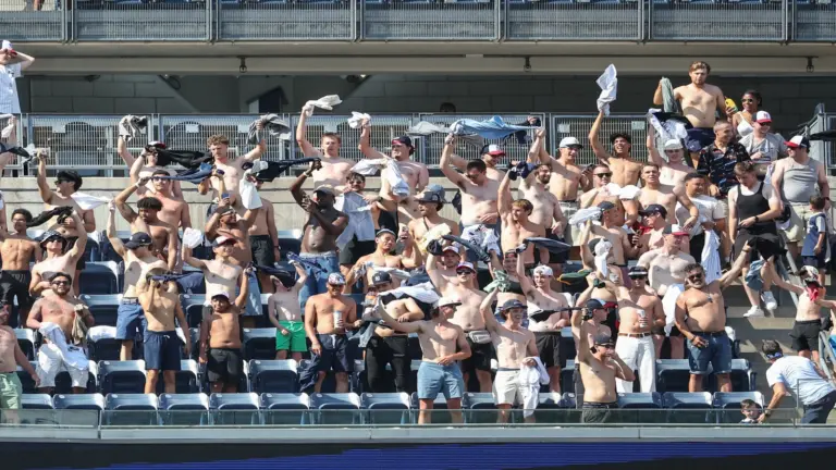 Jul 4, 2026; Bronx, New York, USA; Major League Baseball fans at Yankee Stadium.