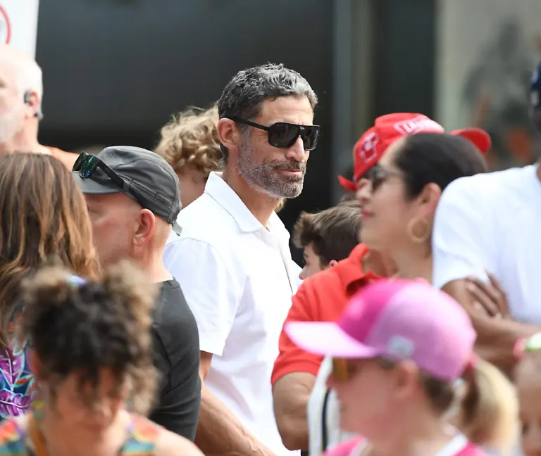 The Greenville Cycling Classic was held in downtown Greenville on April 25, 2024. George Hincapie, center, was one of the stars that took part in 'Ride with the Tour de France Legends' event at the classic.