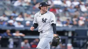 Cam Schlittler of the New York Yankees