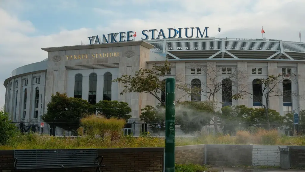 Yankee Stadium. Where the Yankees play. People should write in their diary based on what happened there this year.