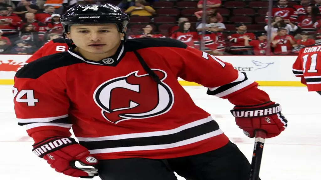 Jordin Tootoo of the New Jersey Devils in September 2014.