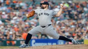 Crarlos Rodon of the New York Yankees