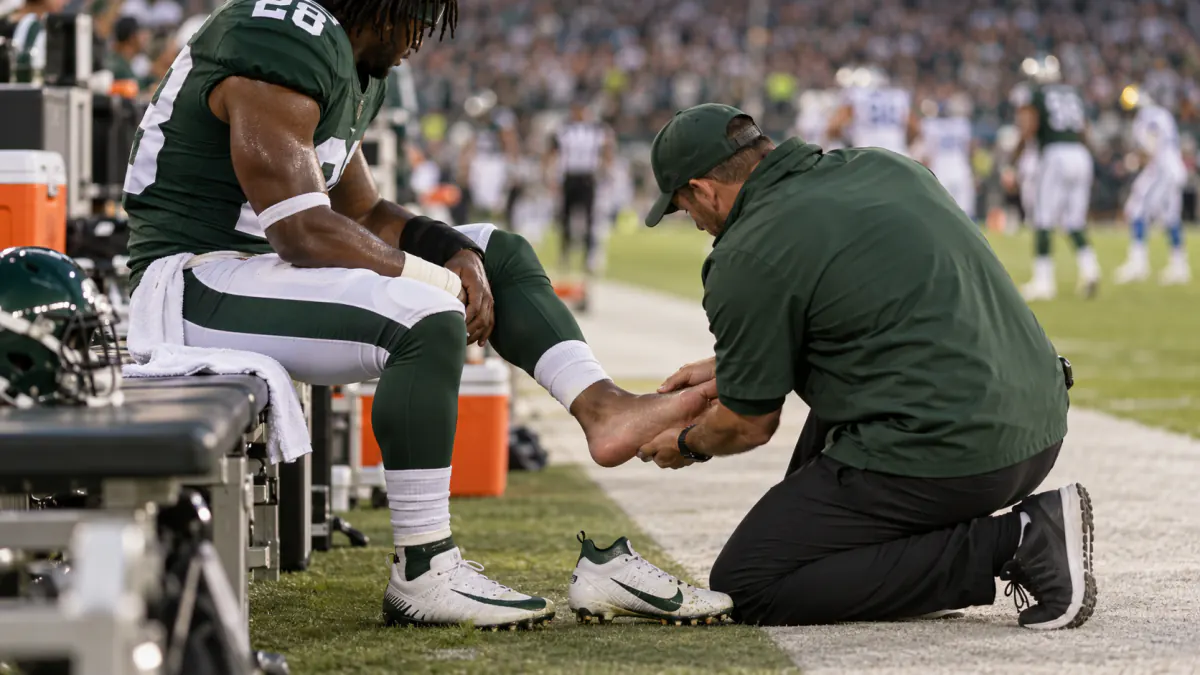 Will Shipley out multiple weeks with plantar fascia tear