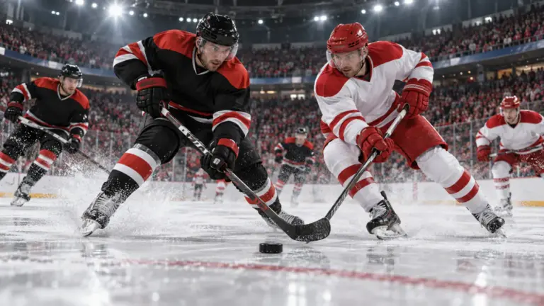 Devils vs Red Wings Frozen Frenzy