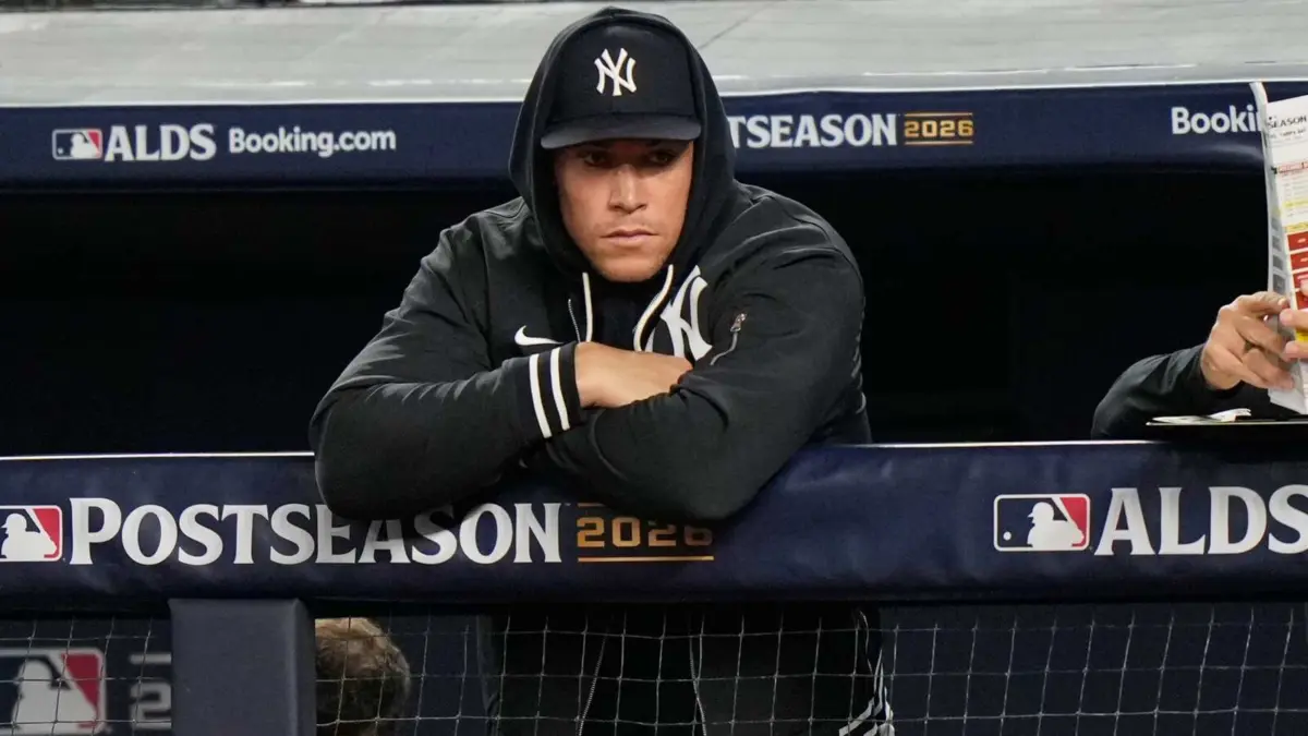 Aaron Judge needs a hug and a diary.