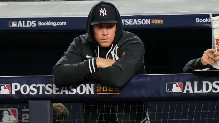 Aaron Judge needs a hug and a diary.