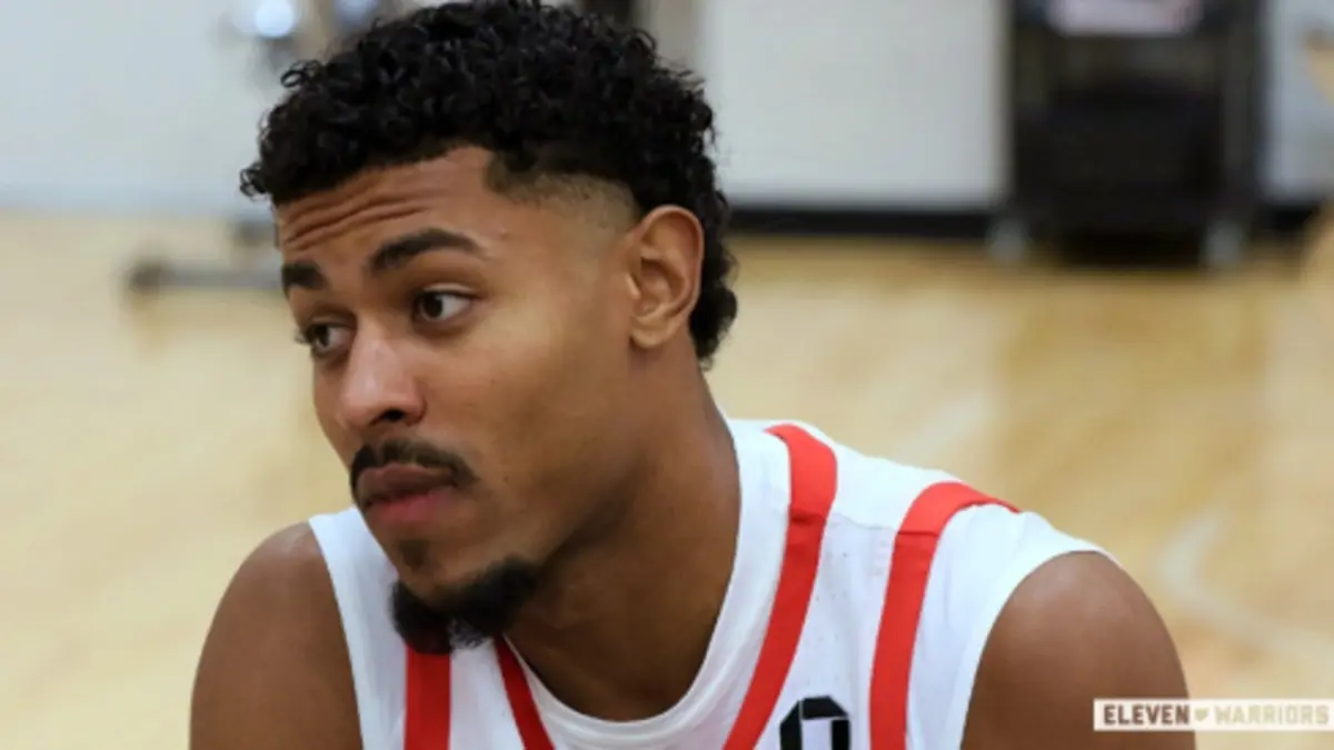 Ohio State Men's Basketball Forward Lee Aaliya