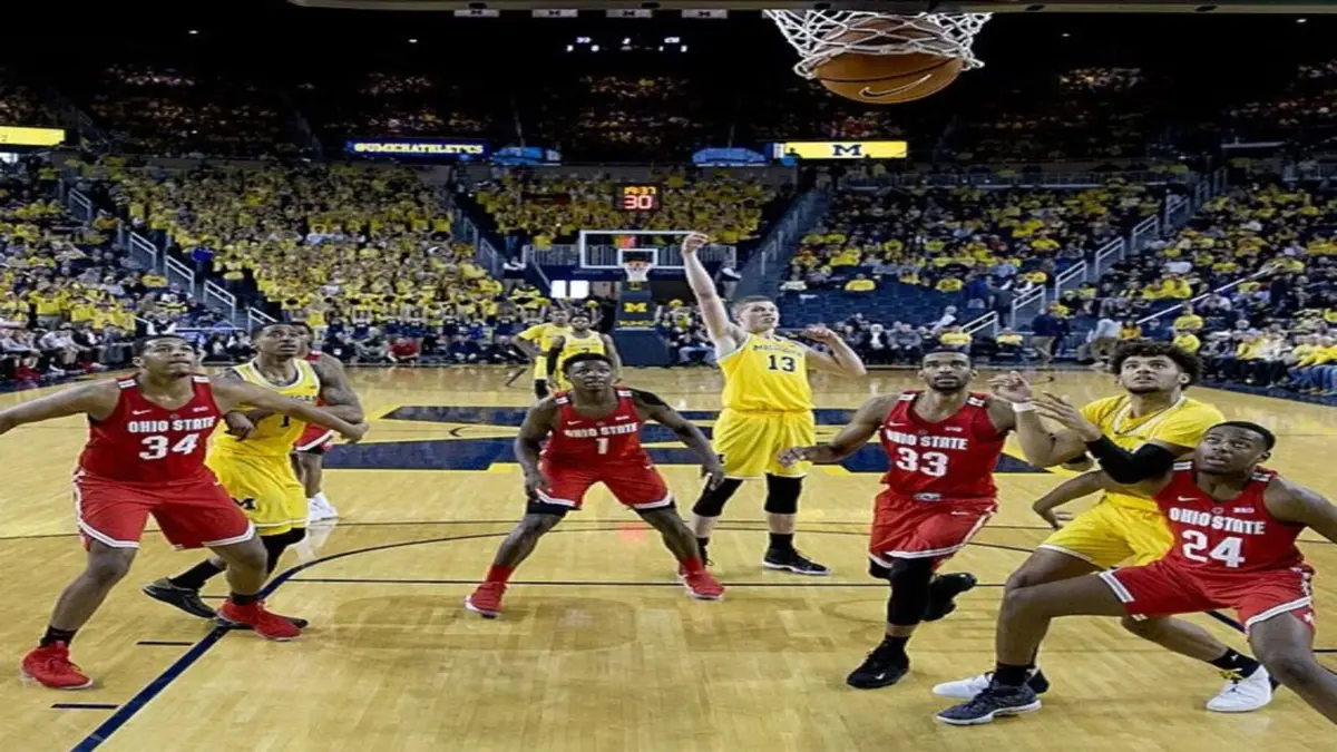 Michigan vs Ohio State Basketball Feb 18, 2018