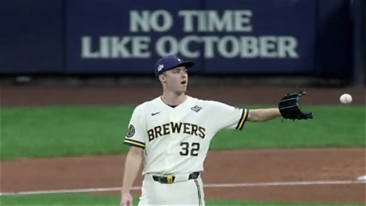 Jacob Mizerowski of the Brewers. They are in the World Series, and Diary of a Yankees fan, the Yankees are not.
