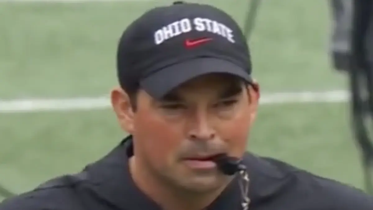 Ohio State Buckeyes head football coach Ryan Day.