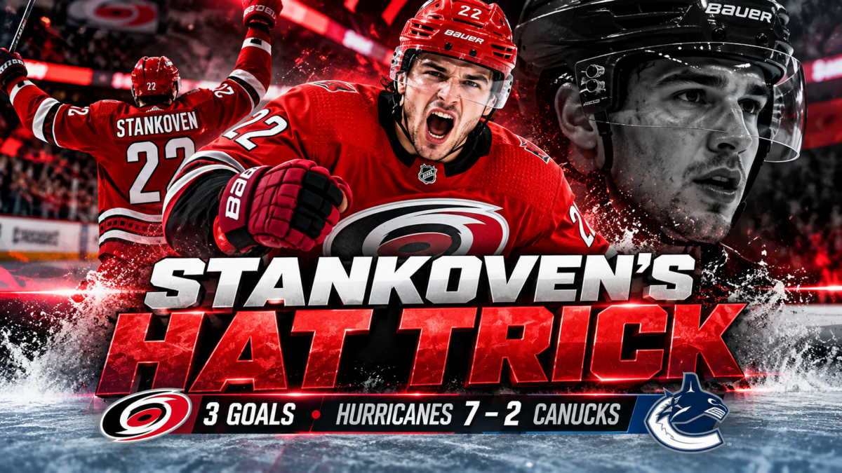Stankoven's Hat Trick