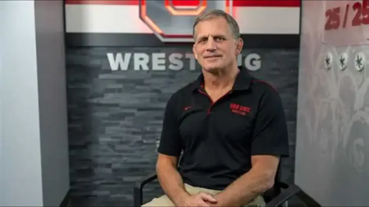 Tom Ryan, college Wrestling Coach at Ohio State.