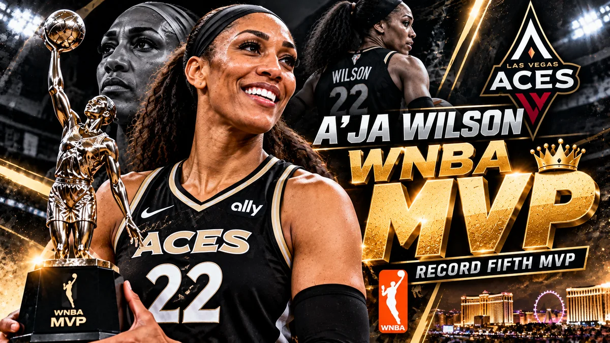 A'ja Wilson Wins Record Fifth WNBA MVP
