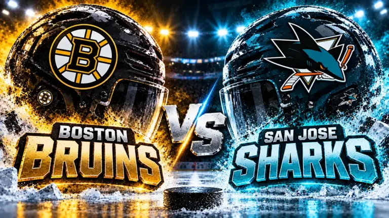 Bruins Vs Sharks Preview