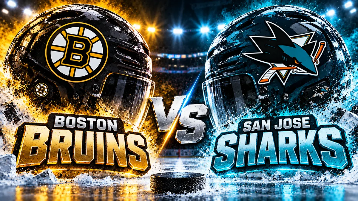Bruins Vs Sharks Preview