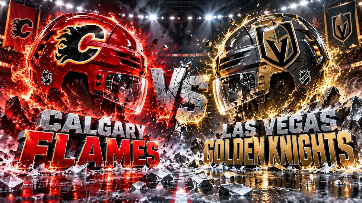 Calgary Flames vs Las Vegas Golden Knights