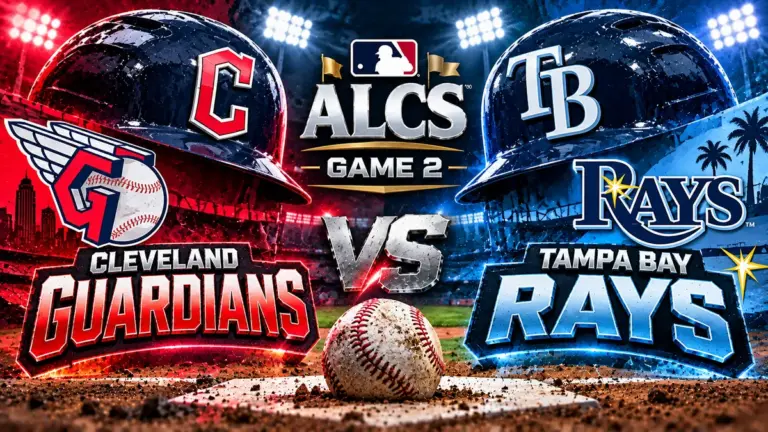 Guardians vs Rays ALCS Game 2 Preview