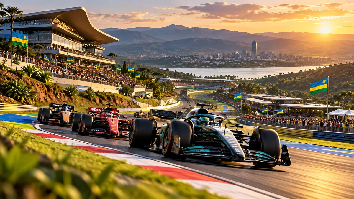 F1 Signs 10-Year Deal for Rwanda Grand Prix in Early 2030s