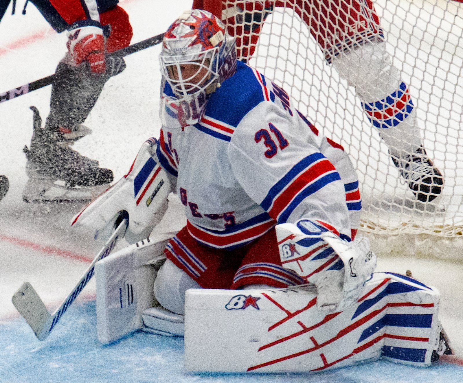 Lightning vs. Rangers preview: New York Rangers goaltender Igor Shesterkin in net during the 2024 playoffs