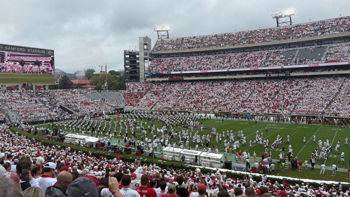 Sanford Stadium in Athens, where Vanderbilt QB Jared Curtis injury kept him out of the Georgia game