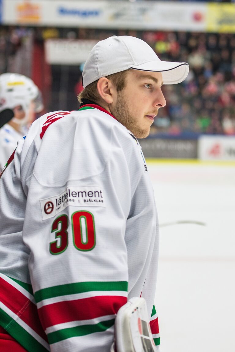 Linus Ullmark in a 2013 archival portrait, pictured for the Linus Ullmark injury update