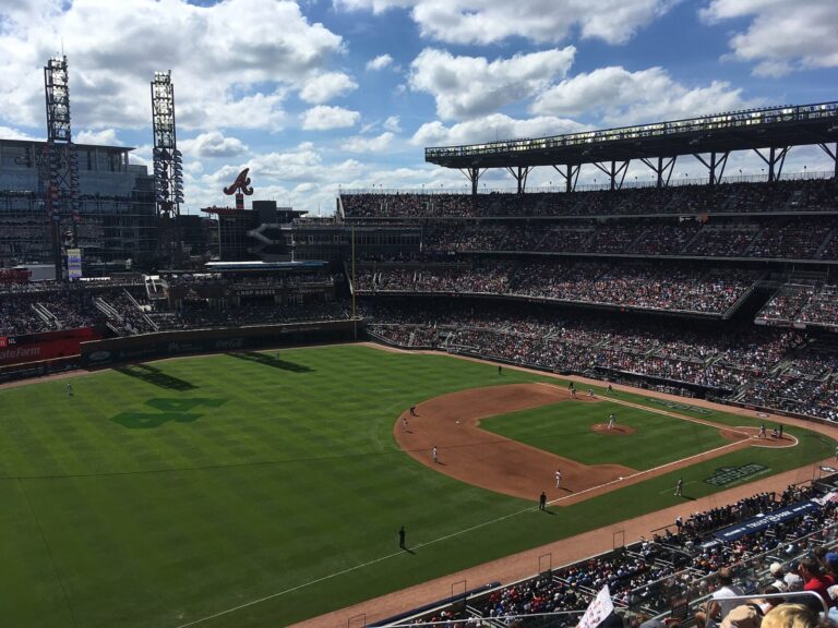 Braves Phillies Game 3: Truist Park full for a Braves postseason game in October 2021