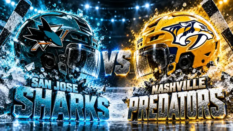 San Jose Sharks vs Nashville Predators